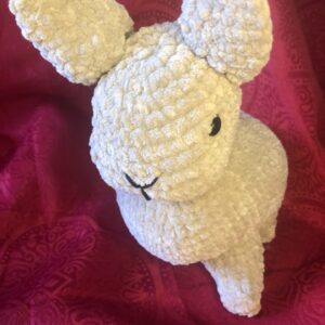 lapin tout doux au crochet