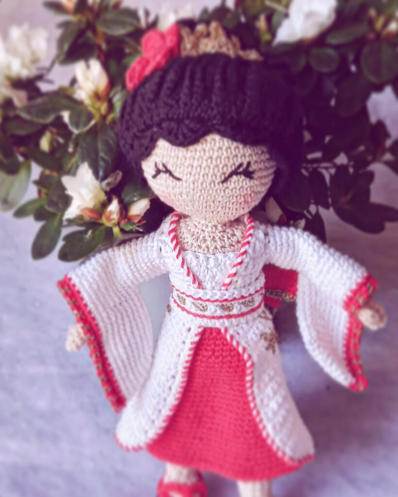 Geisha au crochet