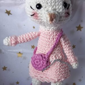 Famille souris la soeur 2 au crochet