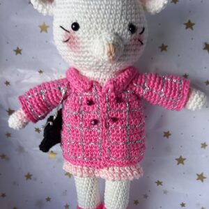 famille souris la maman au crochet