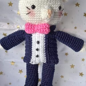 Famille souris le papa au crochet