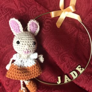 cercle naissance personnalisable au crochet